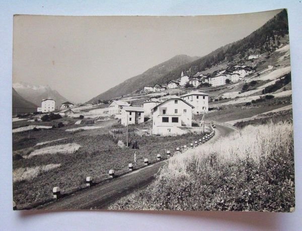 Cartolina Vermiglio - Fraz. Pizzano - Panorama 1960