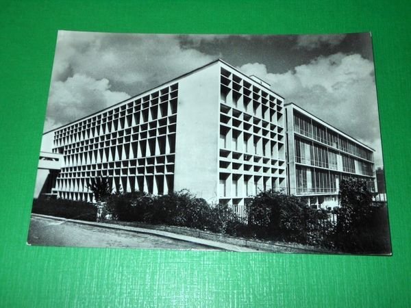 Cartolina Ivrea - Stabilimento Olivetti ( fronte sud-ovest ) 1960 …