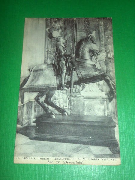 Cartolina Torino - Reale Armeria - Armatura di A. M. …