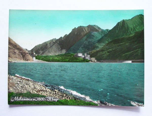 Cartolina Malciaussia ( Torino ) - Il lago 1962