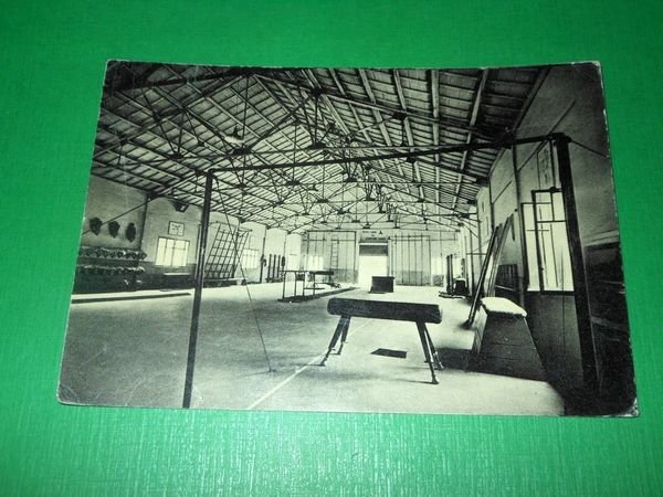 Cartolina Spoleto - Scuola Allievi Sottufficiali - Palestra 1954