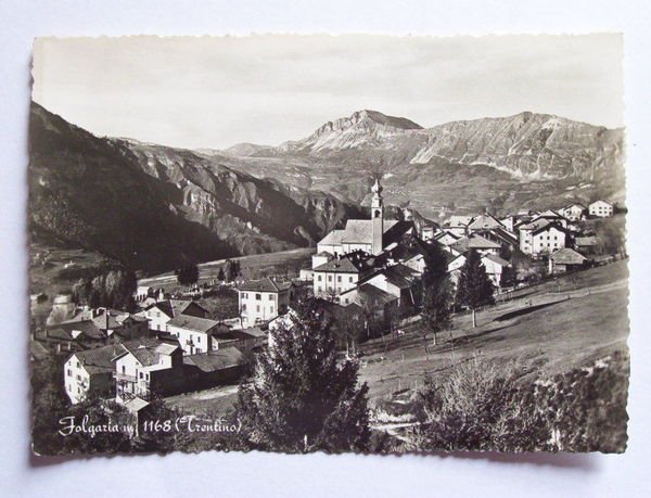 Cartolina Folgaria ( Trento ) - panorama 1955