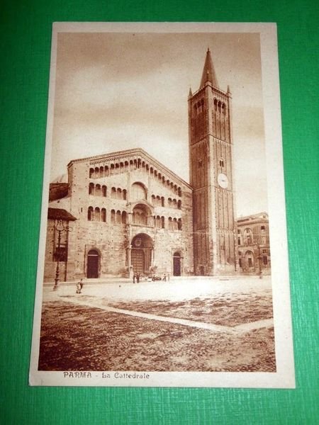 Cartolina Parma - La Cattedrale 1925 ca