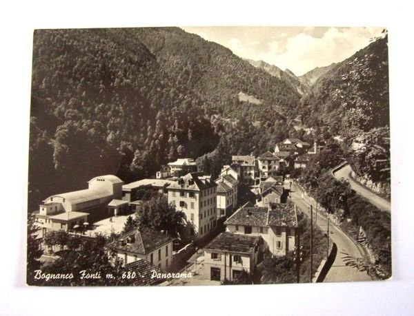 Cartolina Bognanco Fonti - Panorama 1956