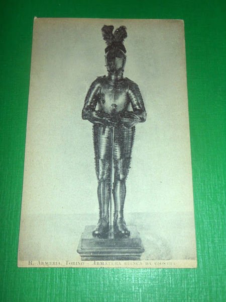 Cartolina Torino - Reale Armeria - Armatura Bianca da Giostra …