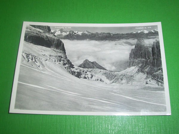 Cartolina Dolomiti di Brenta - Vedretta di Tuckett 1953