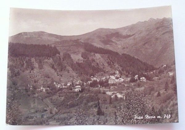 Cartolina Panorama di Pian Nava ( Bee ) 1953