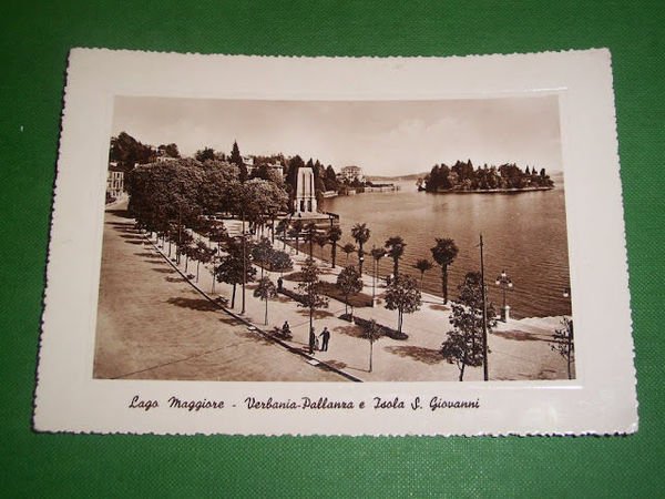 Cartolina Lago Maggiore - Verbania Pallanza e Isola S. Giovanni …