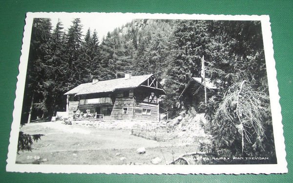 Cartolina Pian Trevisan - Villetta Maria 1940 ca