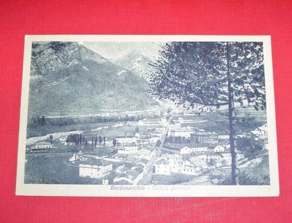 Cartolina Bardonecchia - Veduta generale 1930