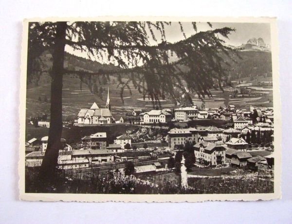Cartolina Moena ( Dolomiti di Fassa ) - Panorama 1953