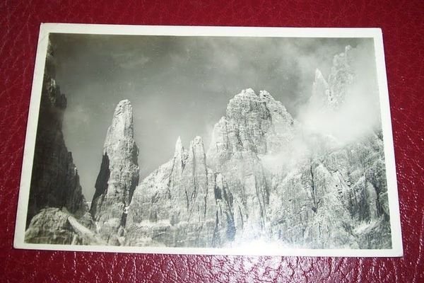 Cartolina Gruppo di Brenta - Campanile Basso e Alto dalla …