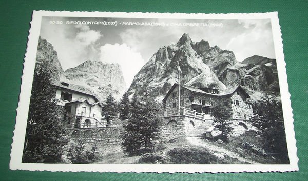 Cartolina Marmolada e Cima Ombretta - Rifugi Contrin 39