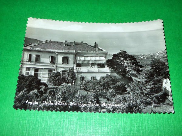Cartolina Poggio - Isola d' Elba - Palazzo Fonte Napoleone …