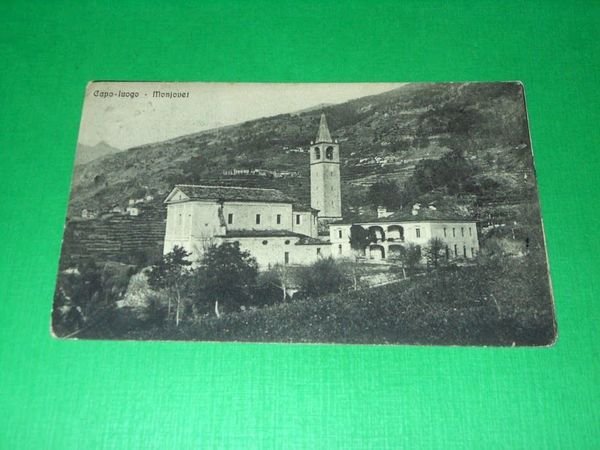 Cartolina Montjovet ( Aosta ) - Particolare 1915