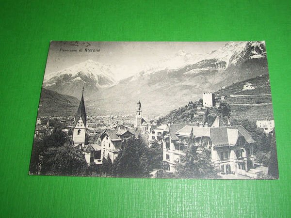 Cartolina Merano - Panorama 1934