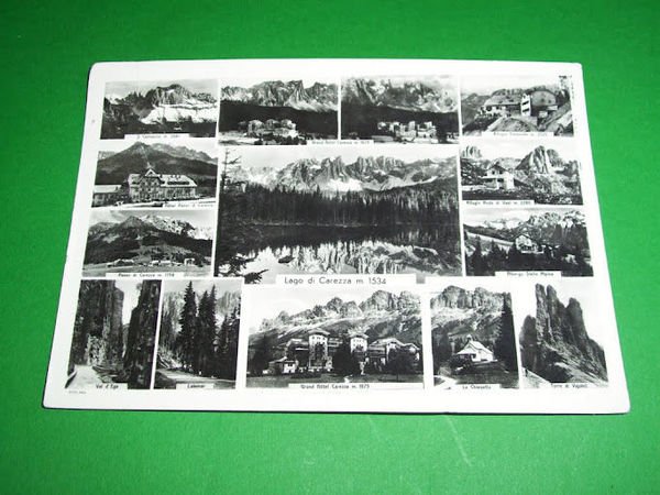 Cartolina Passo Carezza - Lago di Carezza Rifugio Coronelle e … | Immagine Gallery 1