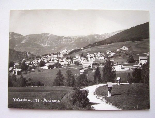 Cartolina Folgaria ( Trento ) - Panorama 1966