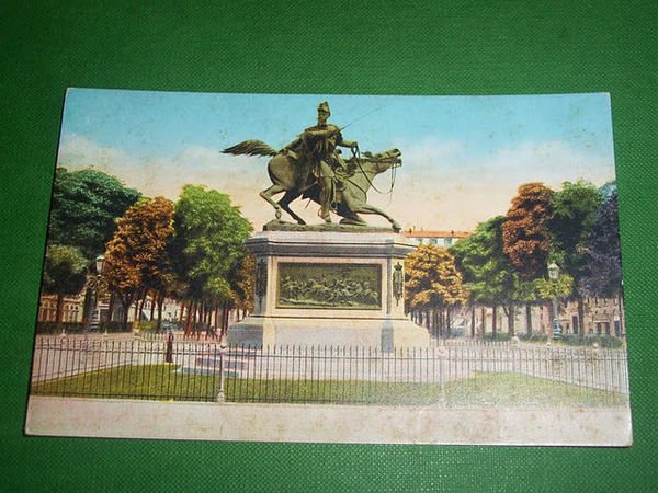 Cartolina Torino - Monumento al Principe Ferdinando Duca di Genova …