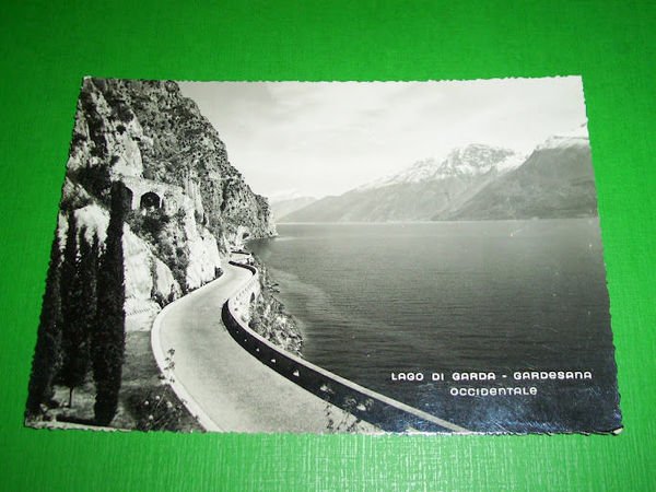 Cartolina Lago di Garda - Gardesana Occidentale 1964