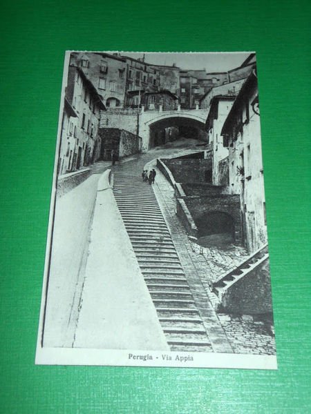 Cartolina Perugia - Via Appia 1920 ca