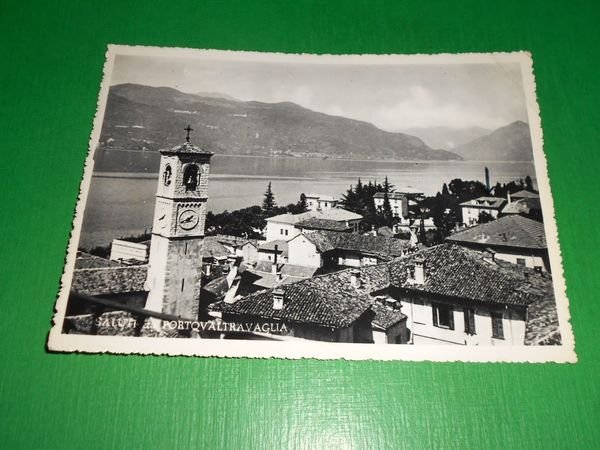 Cartolina Saluti da Porto Valtravaglia - Lago Maggiore 1952 | Immagine Gallery 1