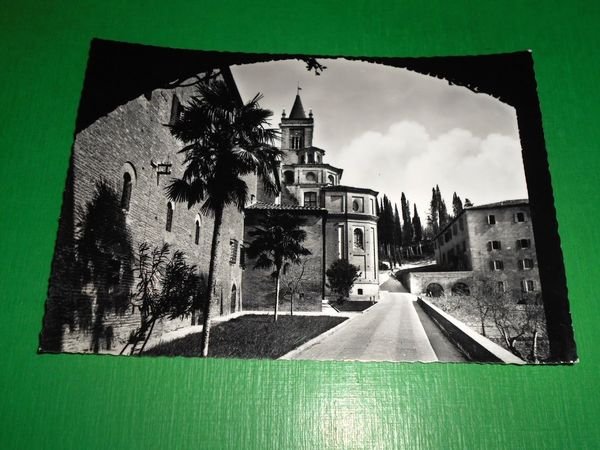 Cartolina Monte Oliveto Maggiore (Siena) - L' Abside della Chiesa …