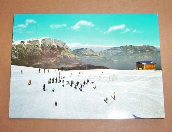 Cartolina Vason di Monte Bondone - Campi di neve 1971