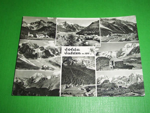 Cartolina Solda ( Bolzano ) - Vedute diverse 1958