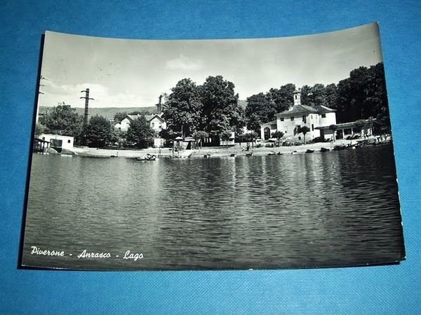 Cartolina Piverone - Anzasco - Lago 1960