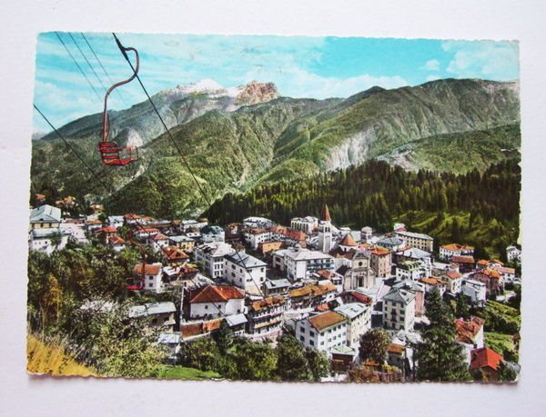 Cartolina Pieve di Cadore - Panorama 1962