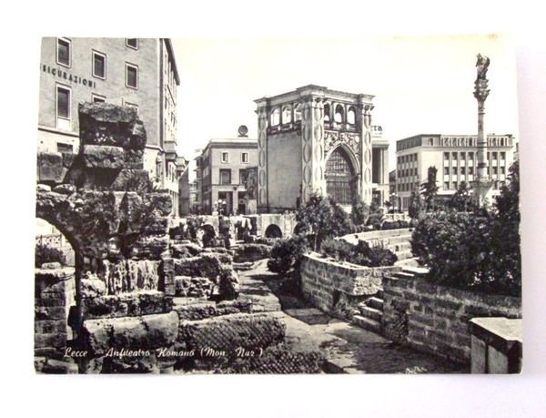 Cartolina Trento - Panorama con funivia Sardagna 1960