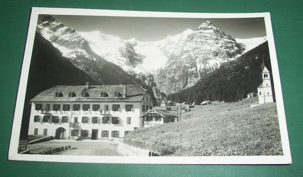 Cartolina Trafoi - Hotel Bellavista 1948
