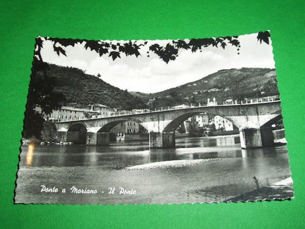 Cartolina Ponte a Moriano - Il Ponte 1955