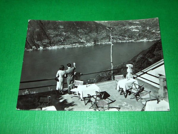 Cartolina La Valsolda dalla Funicolare di Lanzo Intelvi 1956