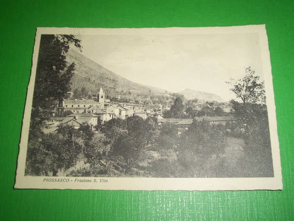 Cartolina Piossasco ( Torino ) - Frazione S. Vito 1941
