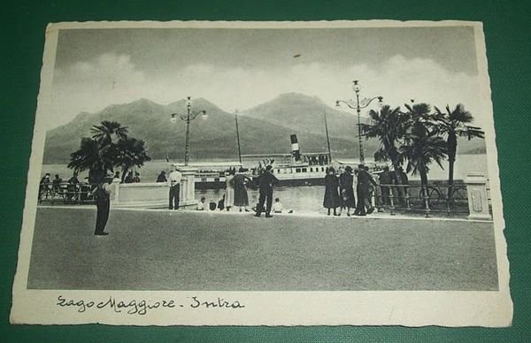 Cartolina Intra - Lago Maggiore - Dettaglio 1935