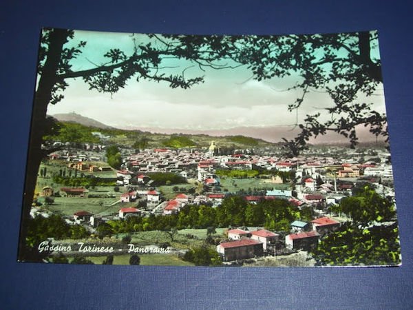 Cartolina Gassino Torinese - Panorama 1961