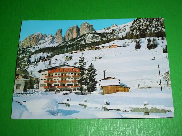 Cartolina Campitello di Fassa - Hotel Grohmann 1970 ca