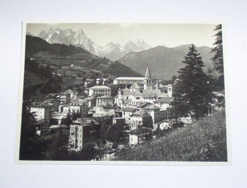 Cartolina Pieve di Cadore con le Marmarole 1940