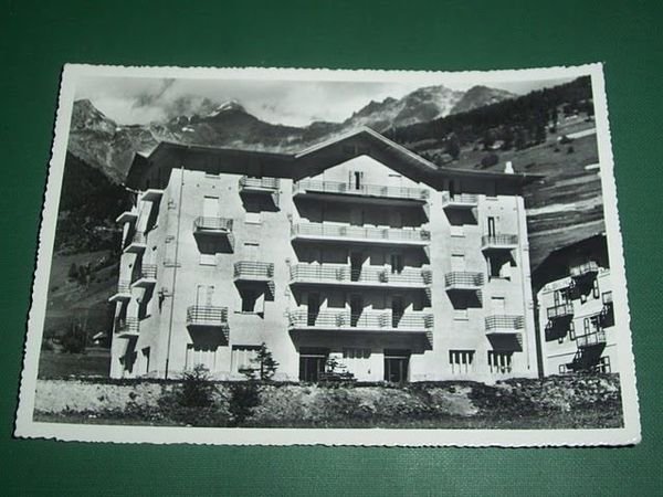 Cartolina Acidule di Pejo - Albergo Cristallo 1959