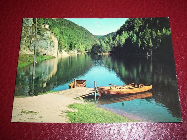 Cartolina Lago di Fondo (Val di Non) - Panorama 1971