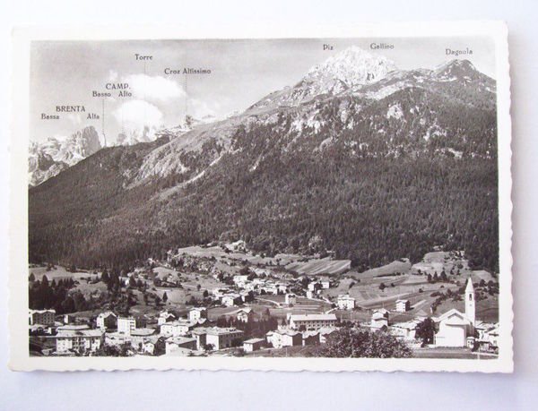 Cartolina Andalo ( Trento ) - Panorama 1964