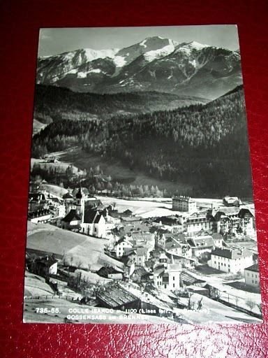 Cartolina Colle Isarco - Panorama generale 1969