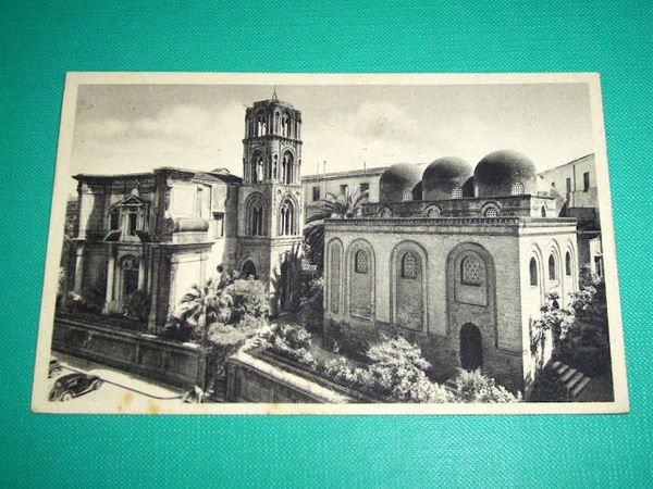 Cartolina Palermo - Chiesa della Martorana 1949