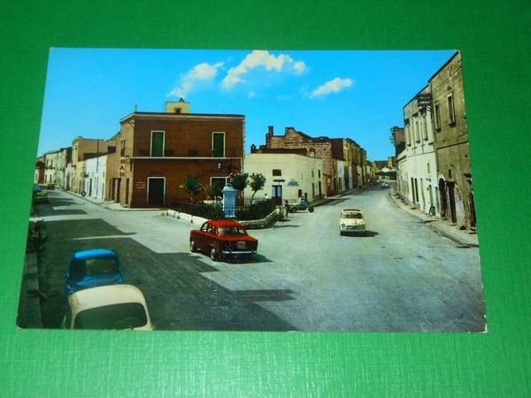 Cartolina Leverano ( Lecce ) - Via Madonna della Consolazione …