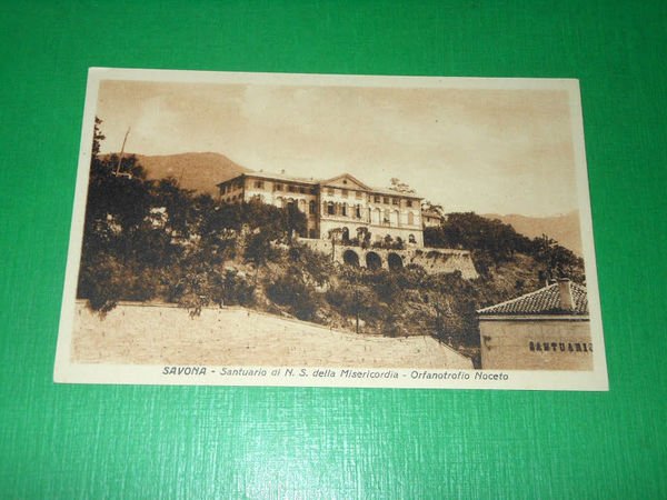 Cartolina Savona - Santuario di N. S. della Misericordia - …