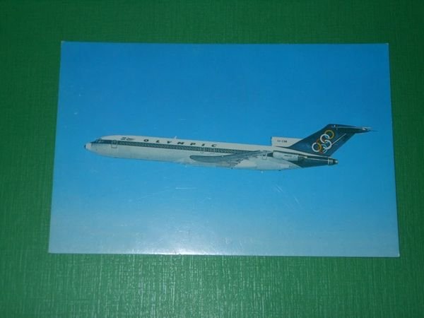Cartolina Aeronautica Aviazione - Olympic Airways - Boeing 727-200 ( … | Immagine principale