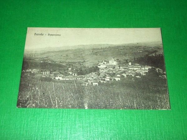 Cartolina Barolo - Panorama 1917 | Immagine principale