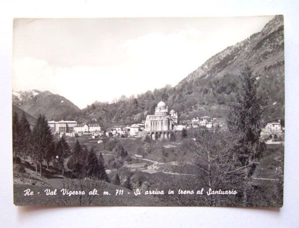 Cartolina Re - Santuario Madonna del Sangue 1955 ca | Immagine principale